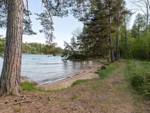 Una spiaggia nelle vicinanze