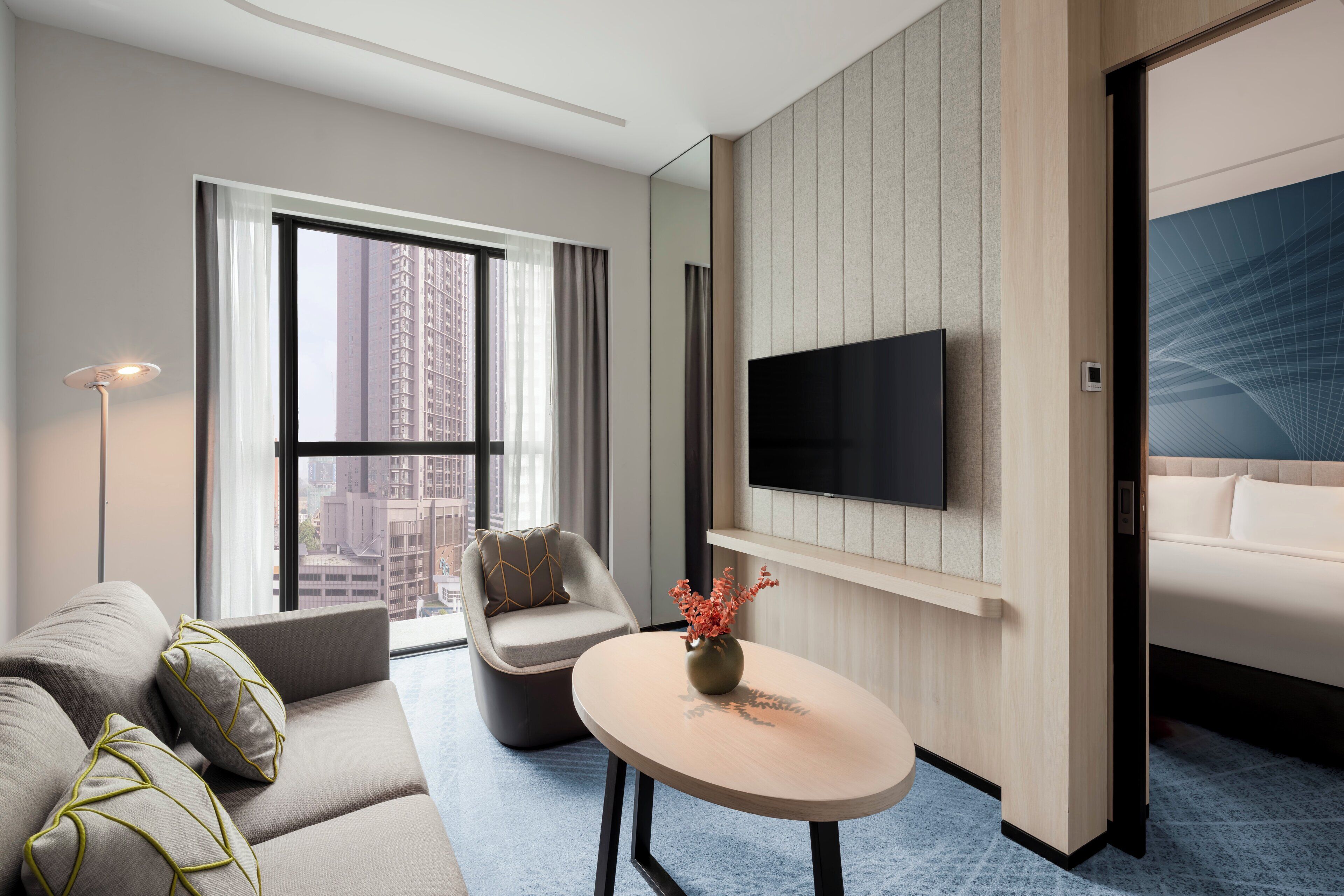 Suite, 1 King Bed | Premium bedding, minibar, in-room safe, desk