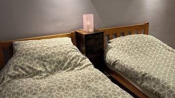 Double or Twin Room, Garden View | Desk, laptop workspace, free WiFi