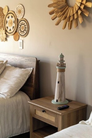 1 soverom, strykejern/-brett, wi-fi og sengetøy