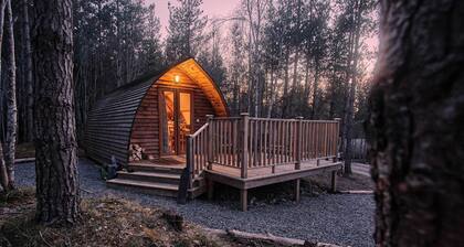 Cosy Glamping Cabin in the Scottish Highlands