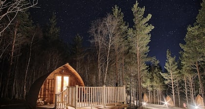 Cosy Glamping Cabin in the Scottish Highlands