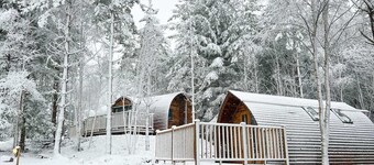 Woodland Lodge in the heart of Scotland