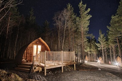 Woodland Escape in a Cosy Glamping Cabin