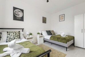 2 Schlafzimmer, Bügeleisen/Bügelbrett, WLAN, Bettwäsche