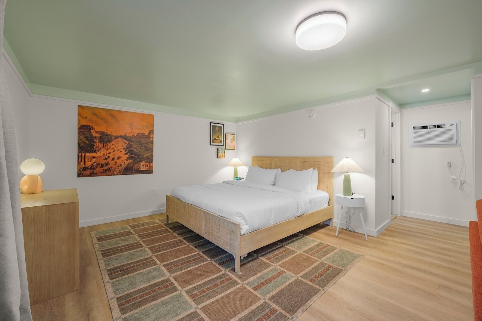 Deluxe King Suite | Premium bedding, pillow-top beds, laptop workspace, blackout curtains