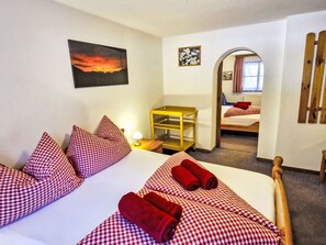 2 quartos, Wi-Fi, roupa de cama