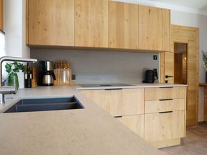 Fridge, oven, dishwasher, toaster
