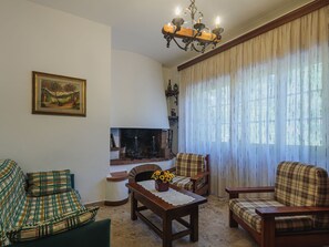 Fernseher, Kamin