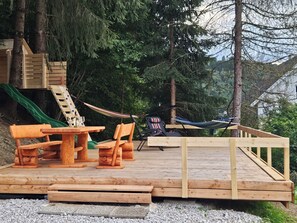 Opções para refeição ao ar livre