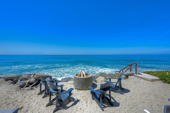 Sur la plage