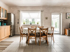 Fridge, microwave, oven, cookware/dishes/utensils - Erikstorp 145 by Interhome (Olofström)