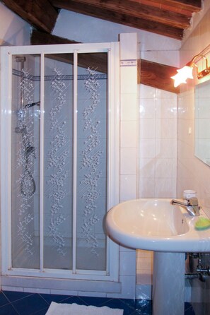 Hair dryer, towels