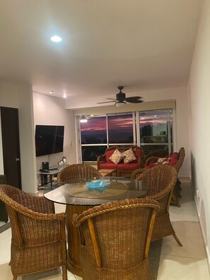 Apartment, Beach View | Living area