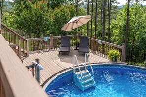 Pool - The Ouachita Hideaway - POOL!! - Entertaining deck! - 2 living areas - Ping Pong (Mountain Pine)