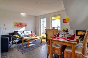 Dining - Chic vacation apartment with sea view - rügenreif Holiday apartment no. 02 - rügenreif (Mönchgut)