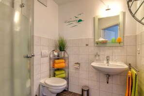 Shower - Chic vacation apartment with sea view - rügenreif Holiday apartment no. 03 - rügenreif (Mönchgut)