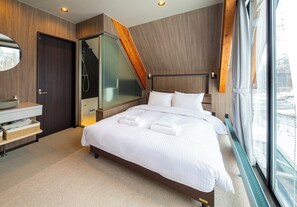 Stuga Comfort - utsikt mot trädgården | 5 sovrum och gratis wi-fi