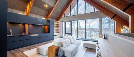 Comfort Chalet, Garden View | Living area