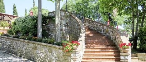 Overnattingsstedets uteområder