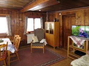 Fernseher, Kamin