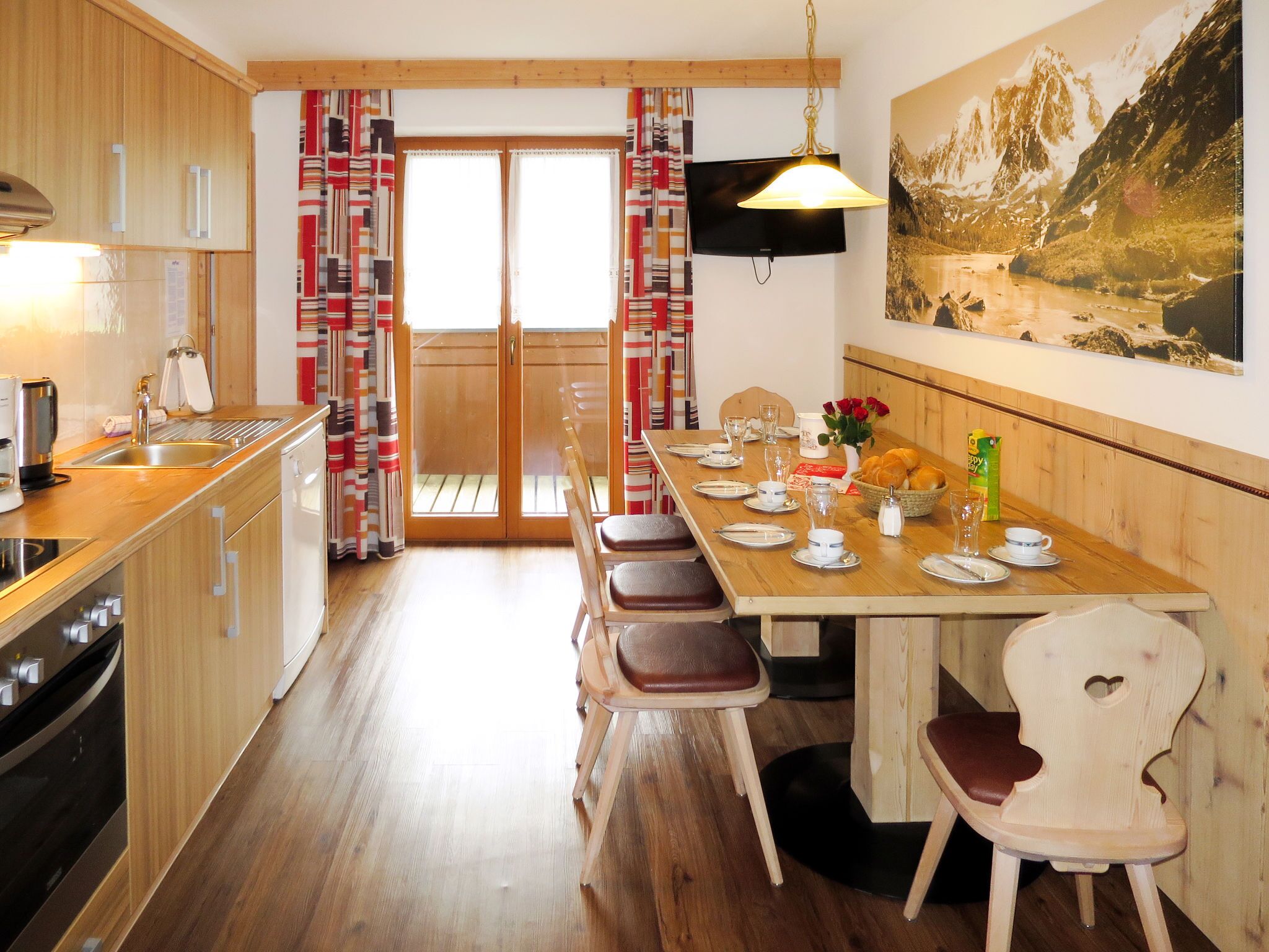 Refrigerador, horno, lavavajillas, tostadora