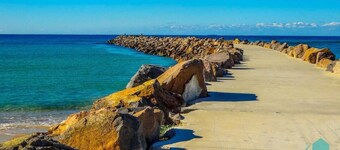 Longshore Drift - metres to Blacksmiths Beach