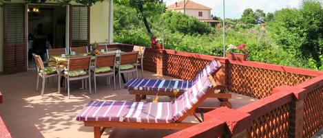 Restauration en plein air