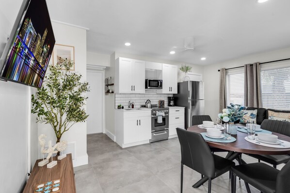 Fridge, microwave, oven, stovetop - Galleria by Lowkl | 1BR APT w/ Private Patio + BBQ (fort lauderdale)