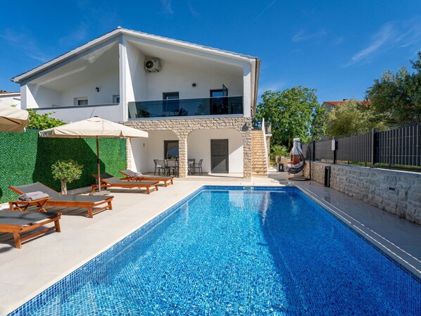 Una piscina climatizada