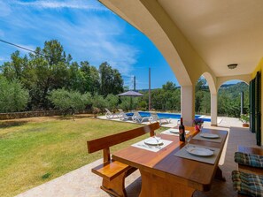 Outdoor dining - Vacation home Carla by Interhome (Labin)