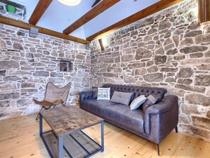 TV, lareira, DVD player