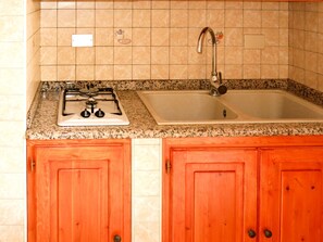 Fridge, cookware/dishes/utensils - Rei Marina Fronte Mare (REI204) by Interhome (Costa Rei)