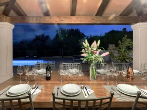 Restaurante al aire libre