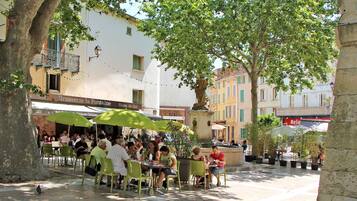 Opções para refeição ao ar livre