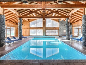 Piscine couverte, piscine chauffée