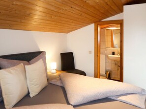 2 slaapkamers, wifi, beddengoed