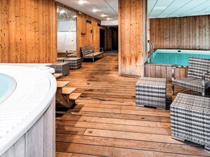Indoor pool, a heated pool