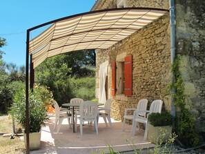Outdoor dining - Le Moulin de Verfeuil by Interhome (Verfeuil)