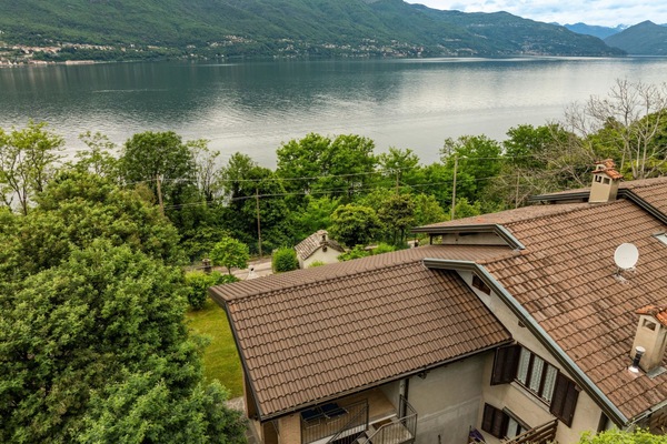 Blick von der Unterkunft