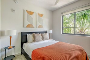 2 chambres, fer et planche Ă repasser, Wi-Fi, draps fournis