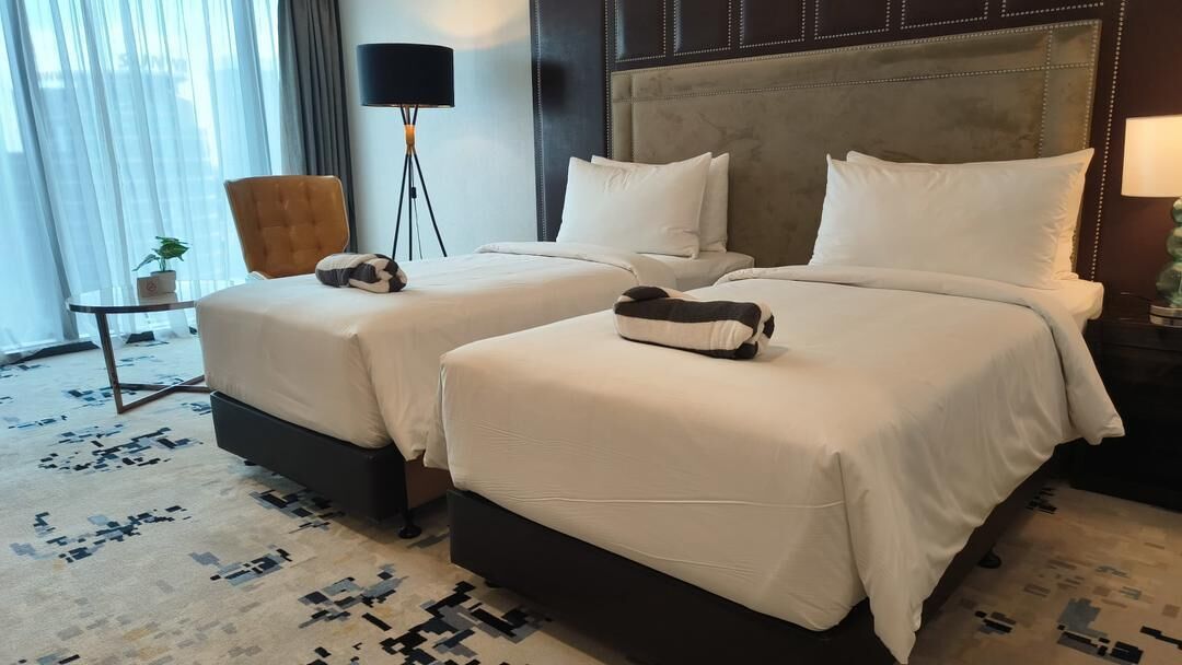 Executive-Zweibettzimmer, Stadtblick