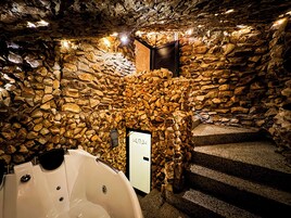 Premier Room | Living area | Fireplace