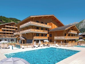 Indoor pool, a heated pool