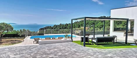 Una piscina riscaldata