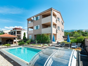 Opvarmet pool