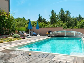 Beheizter Pool