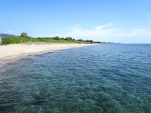 Tæt på stranden