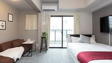 Standard Double Room | Blackout drapes, iron/ironing board, free WiFi, bed sheets