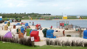Nær stranden